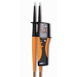 foto Nuevo detector de tensión HT Instruments con visualizador y sentido cíclico de las fases.